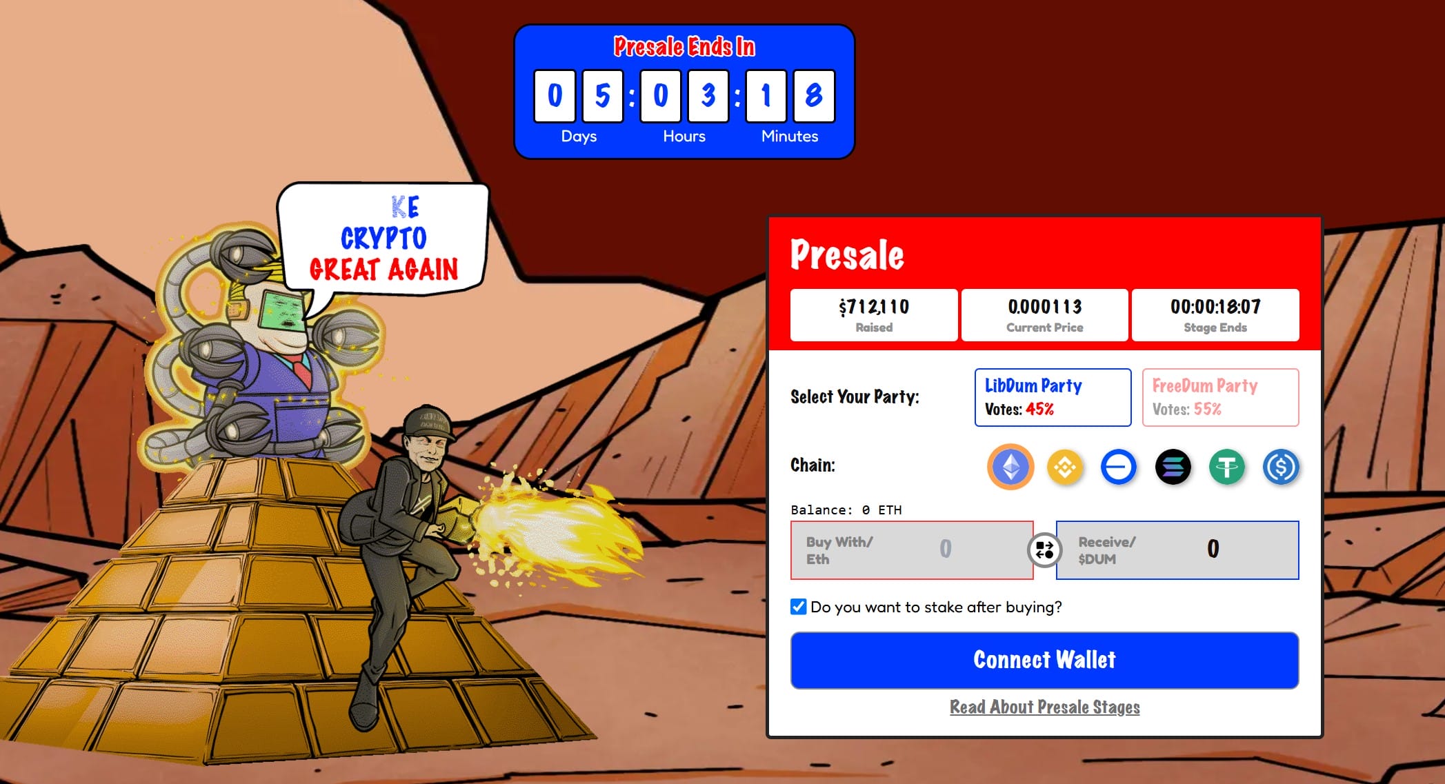 criptomoedas promissoras: FreeDum Fighters