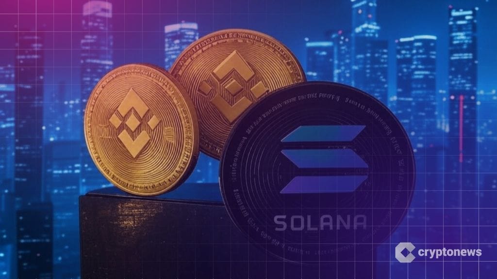 BNB supera Solana e se torna 5ª maior cripto em capitalização