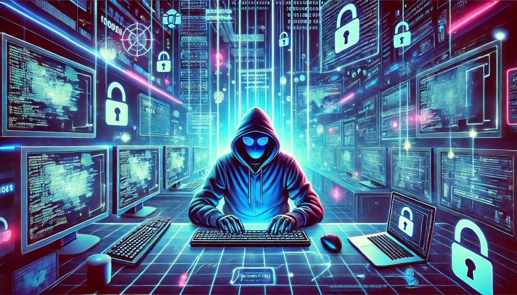 Invasão hacker Neon