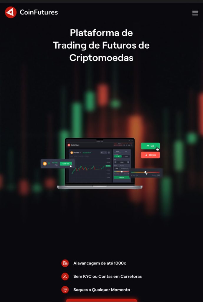 CoinFutures - Melhor plataforma para negociar contratos futuros de Solana