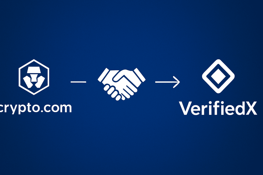parceria verifiedx e crypto.com