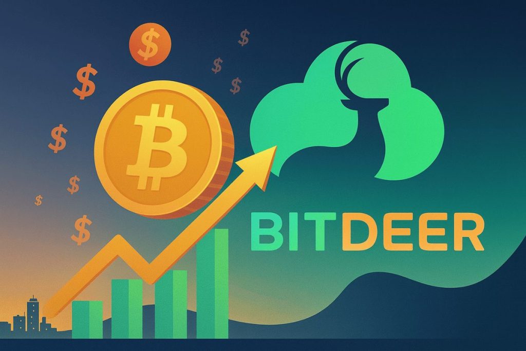 bitdeer em alta