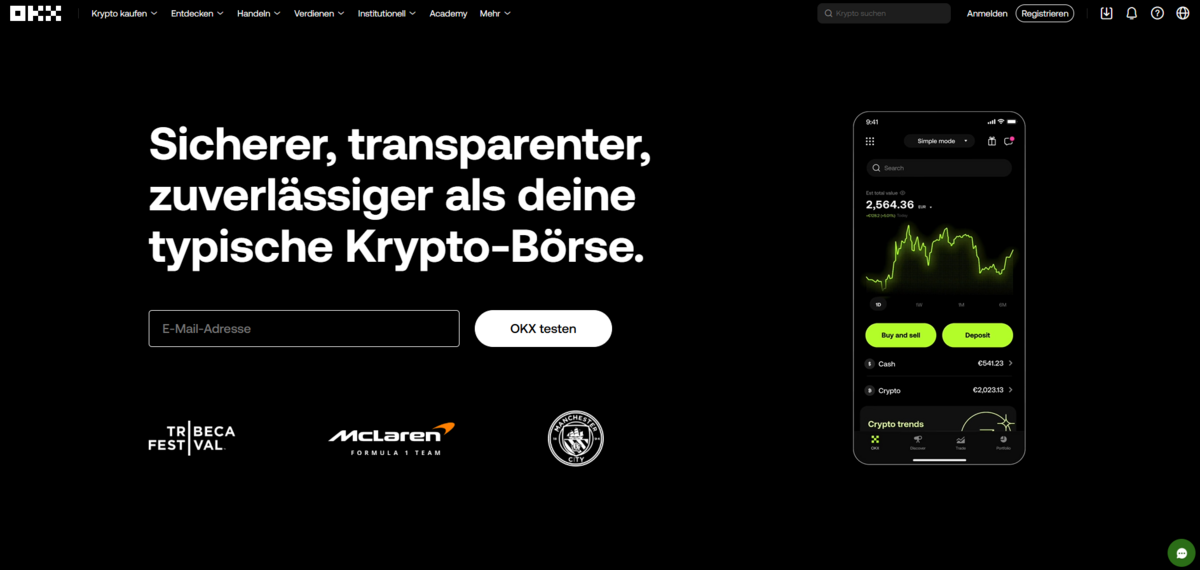 OKX Homepage