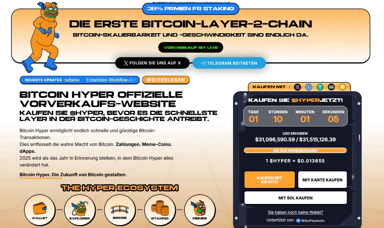 Bitcoin Hyper Presale