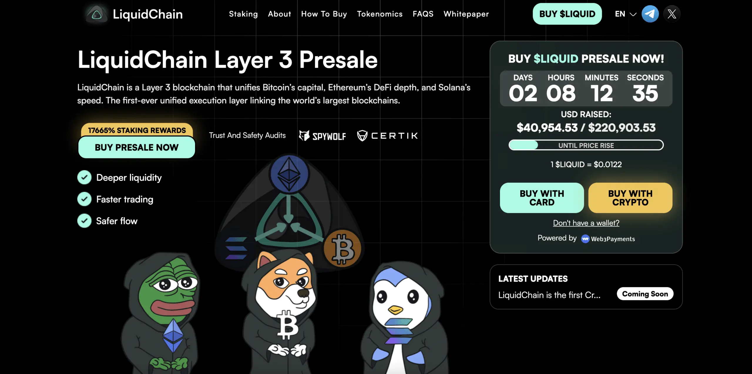 LiquidChain LIQUID Presale
