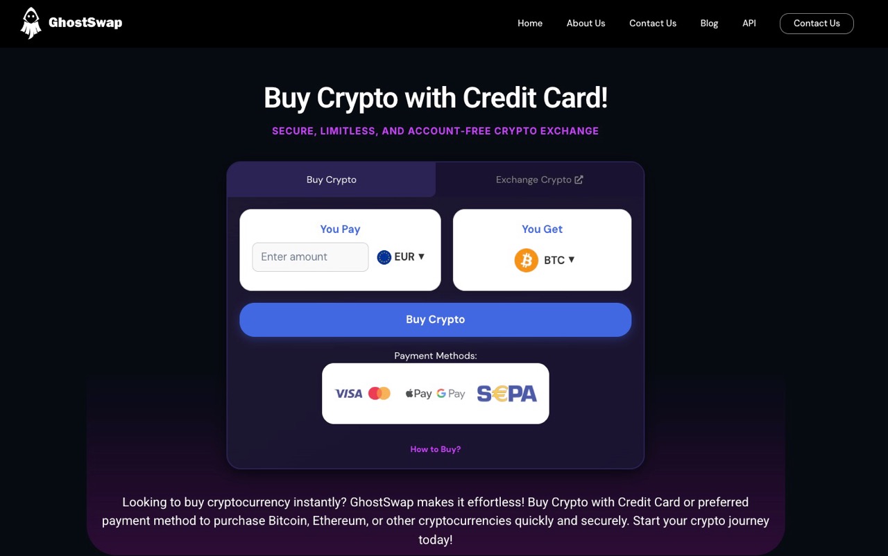 Ghostswap Krypto tauschen