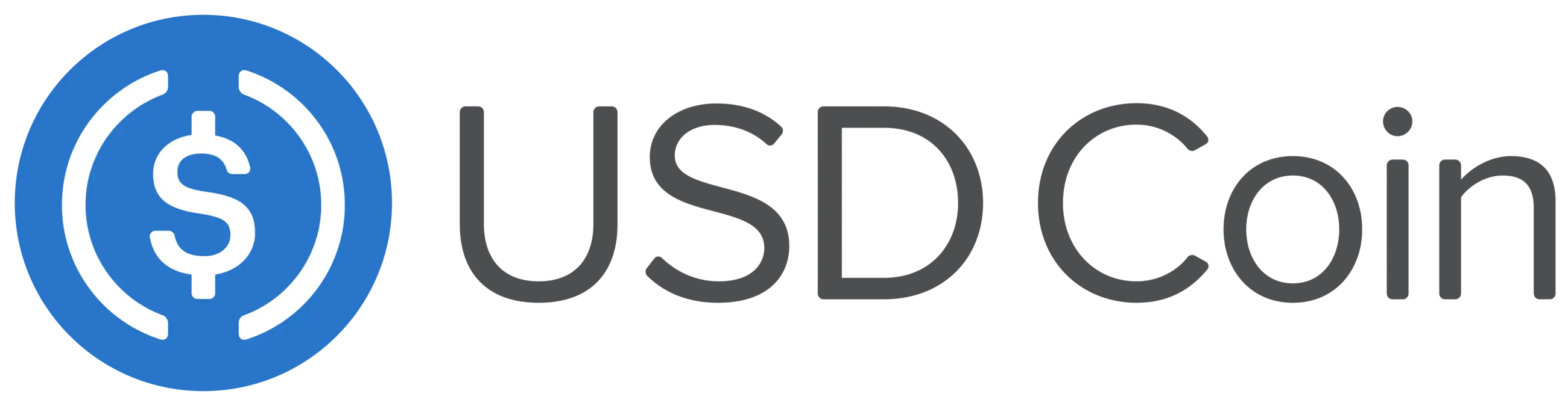 Das offizielle Logo von USD Coin (USDC).