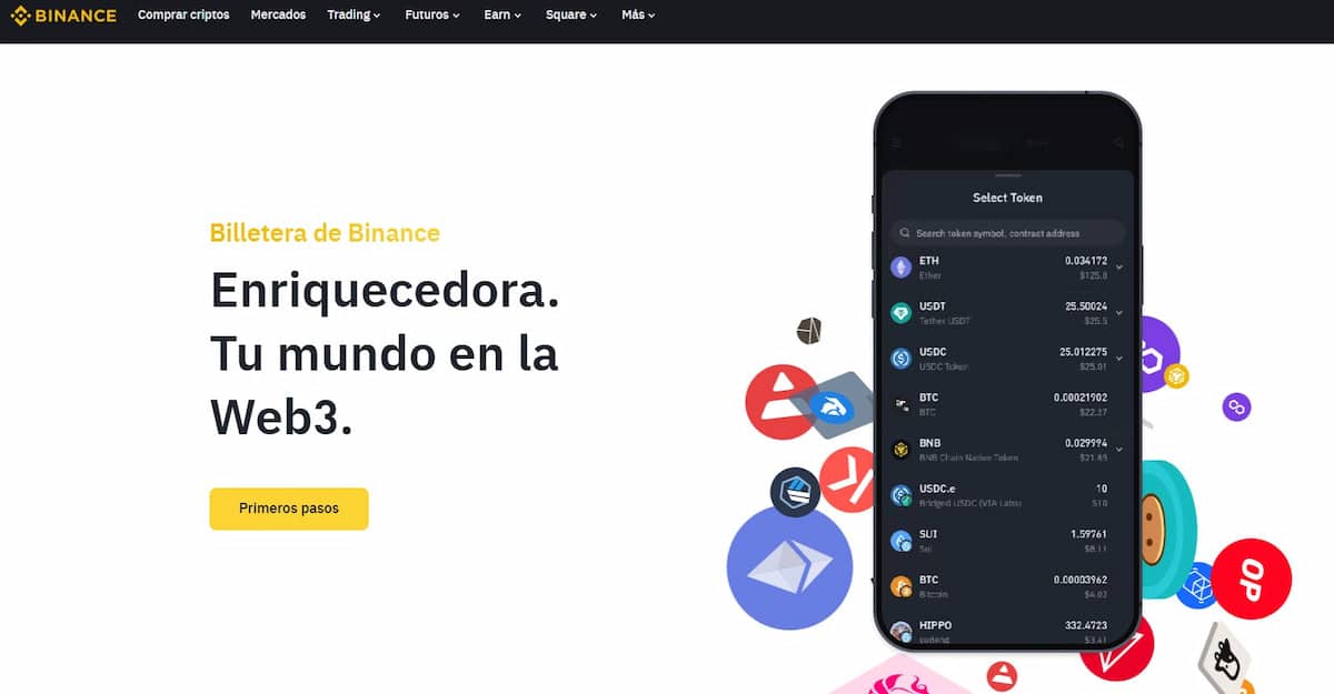 Wallet de Solana Binance Wallet
