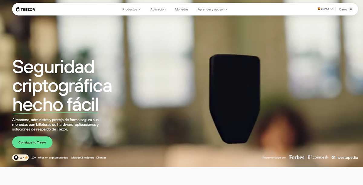 Solana Wallet de Trezor
