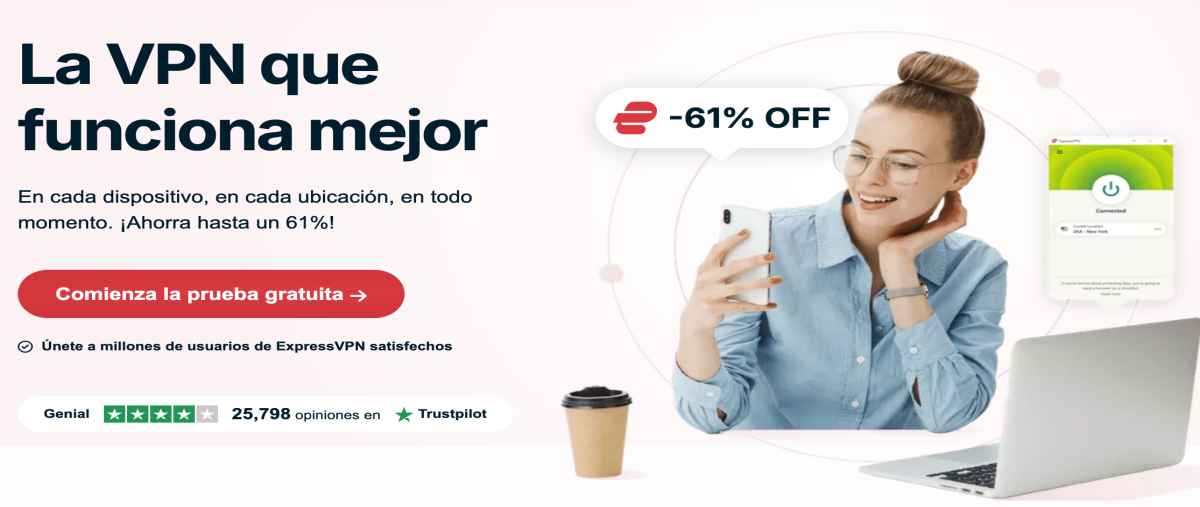 Express VPN – Protege tu conexión a internet y paga con criptomonedas