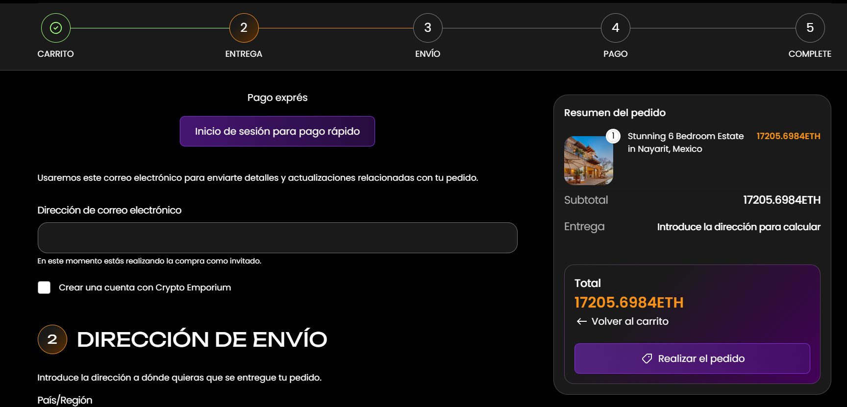paso 4 en crypto emporium
