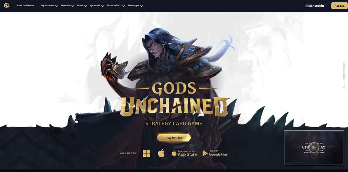 gods unchained nft