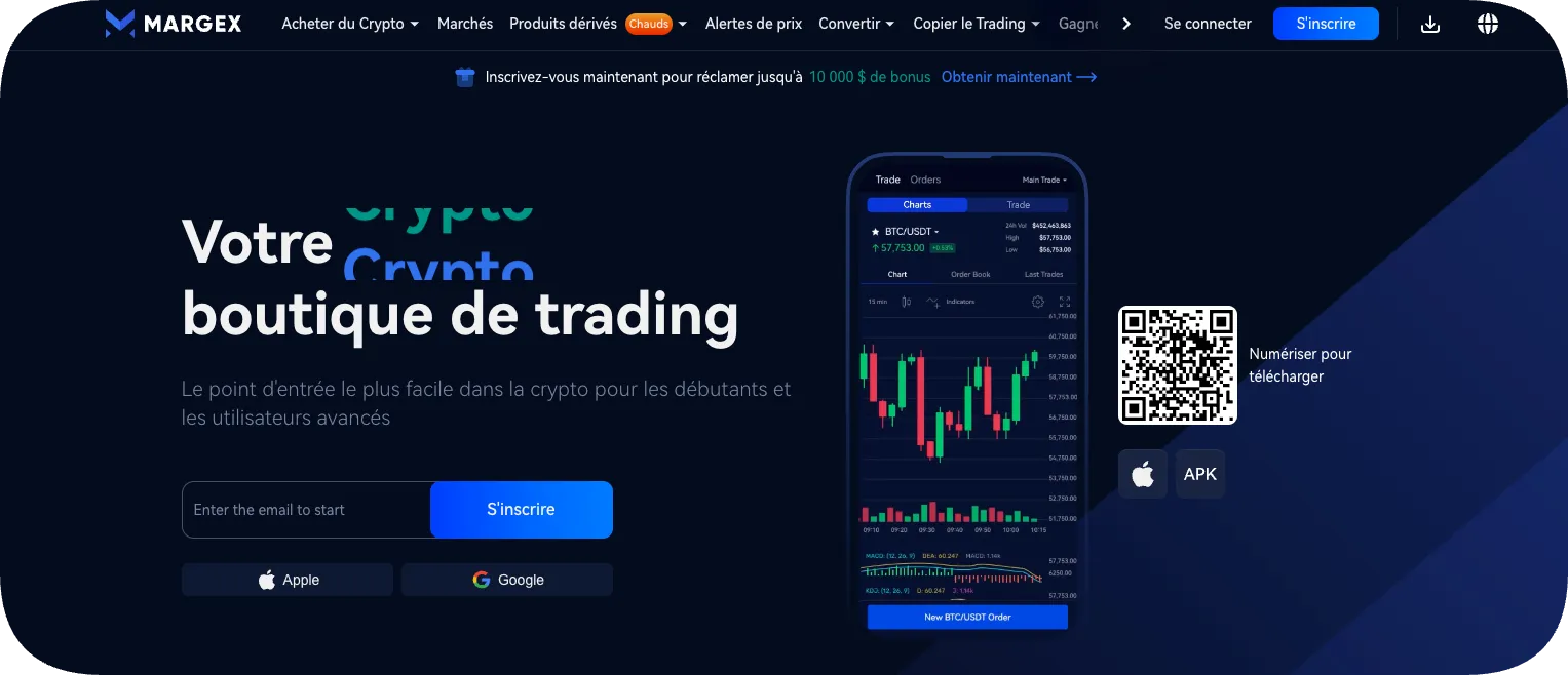Margex : Trading sur marge