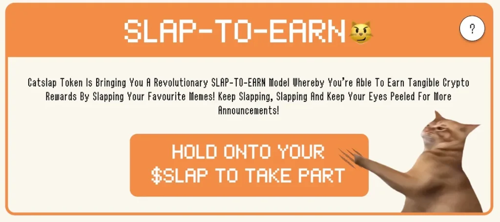CatSlap(SLAP)のslap-to-earn