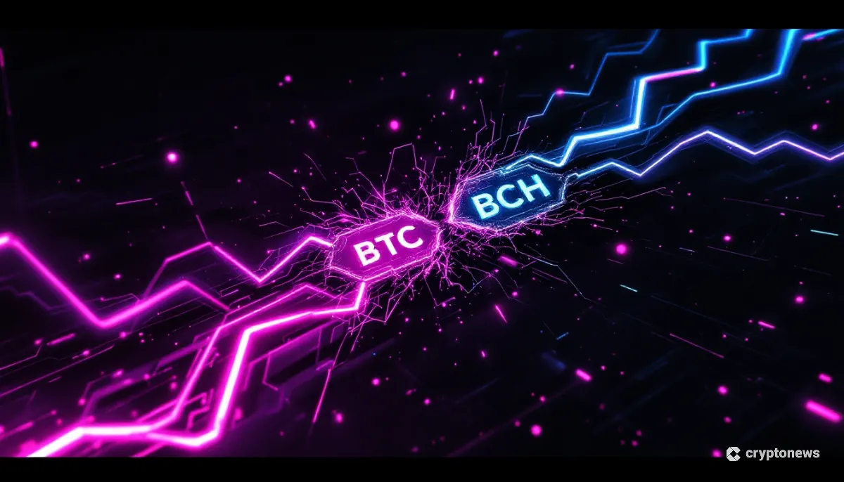 ビットコインからビットコインキャッシュへの分裂