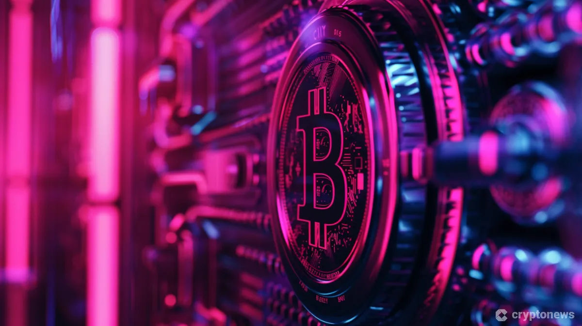 金庫のような仮想通貨ウォレットのイメージ