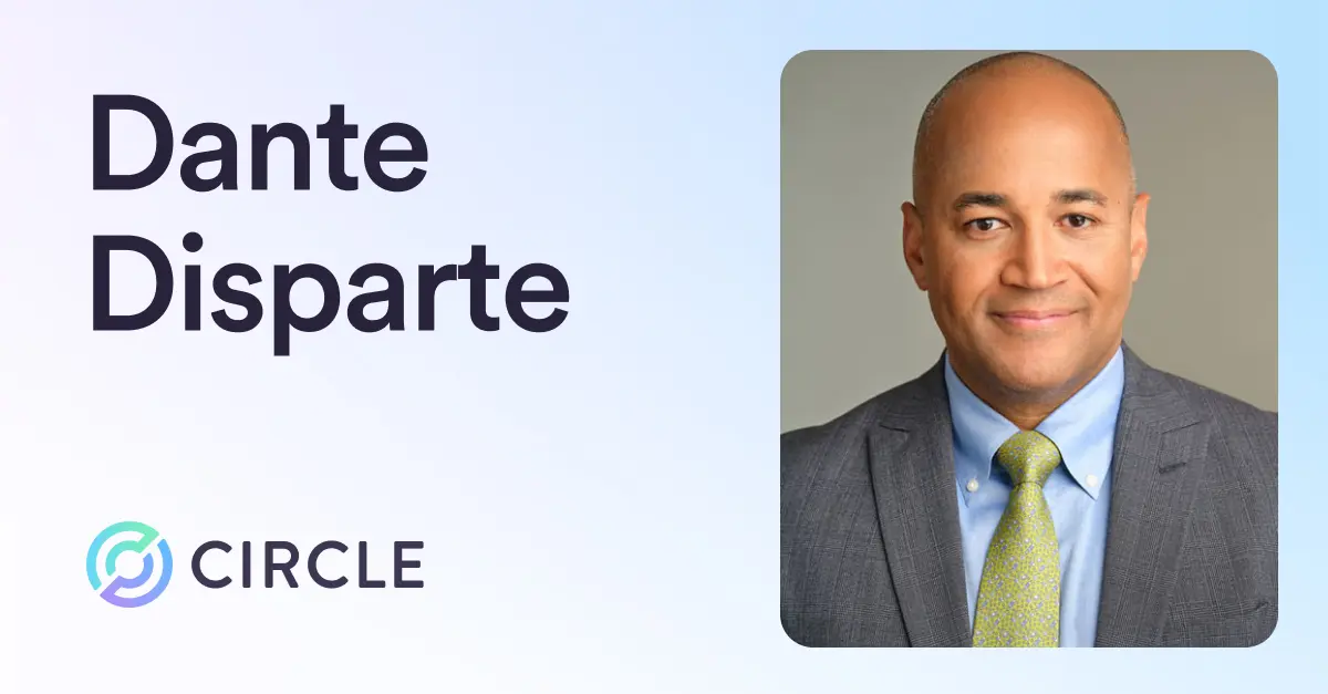 서클의 최고전략책임자(CSO) 단테 디스파르데(Dante Disparte)