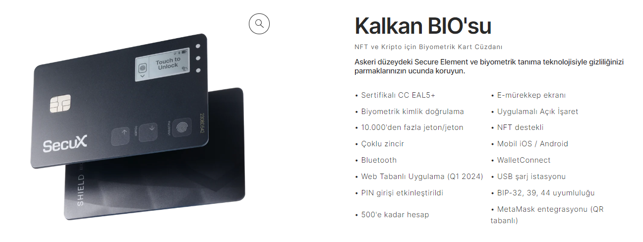 Donanım özellikleri ile öne çıkan SecuX