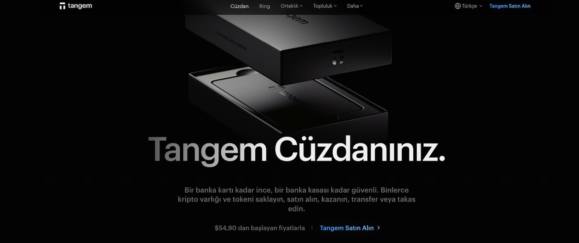 Tangem Cüzdanı Ne Kadar Güvenli?