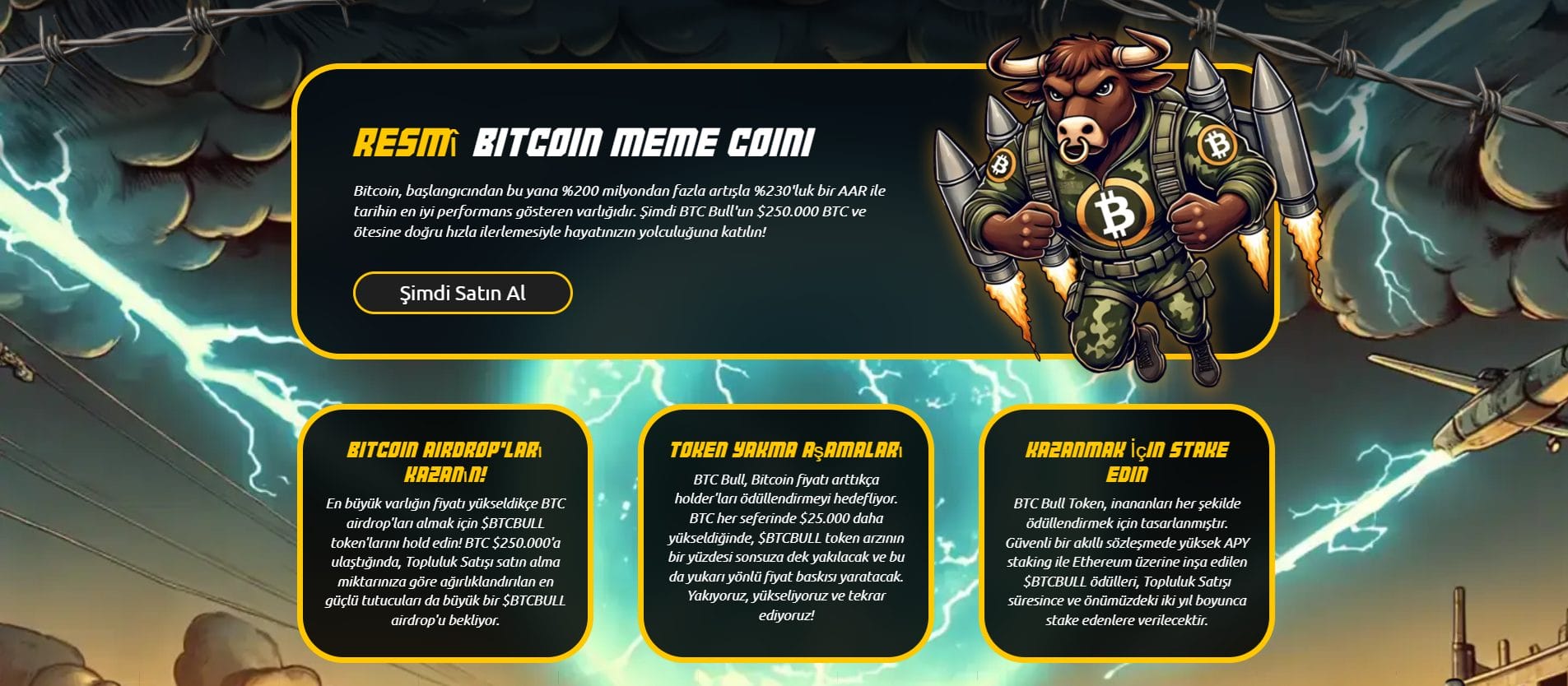 BTC Bull Öne Çıkan Özellikler