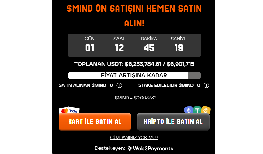 MIND of Pepe Ön Satışı