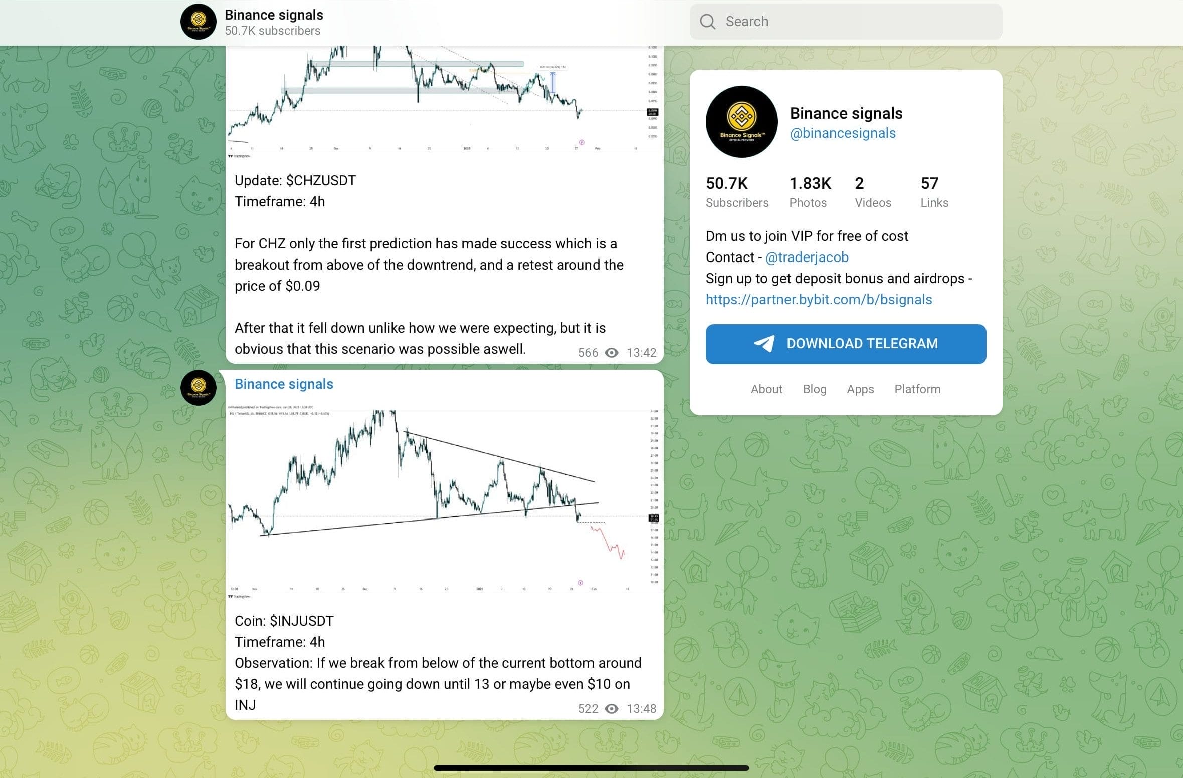 en iyi kripto sinyal grupları. Binance Signals