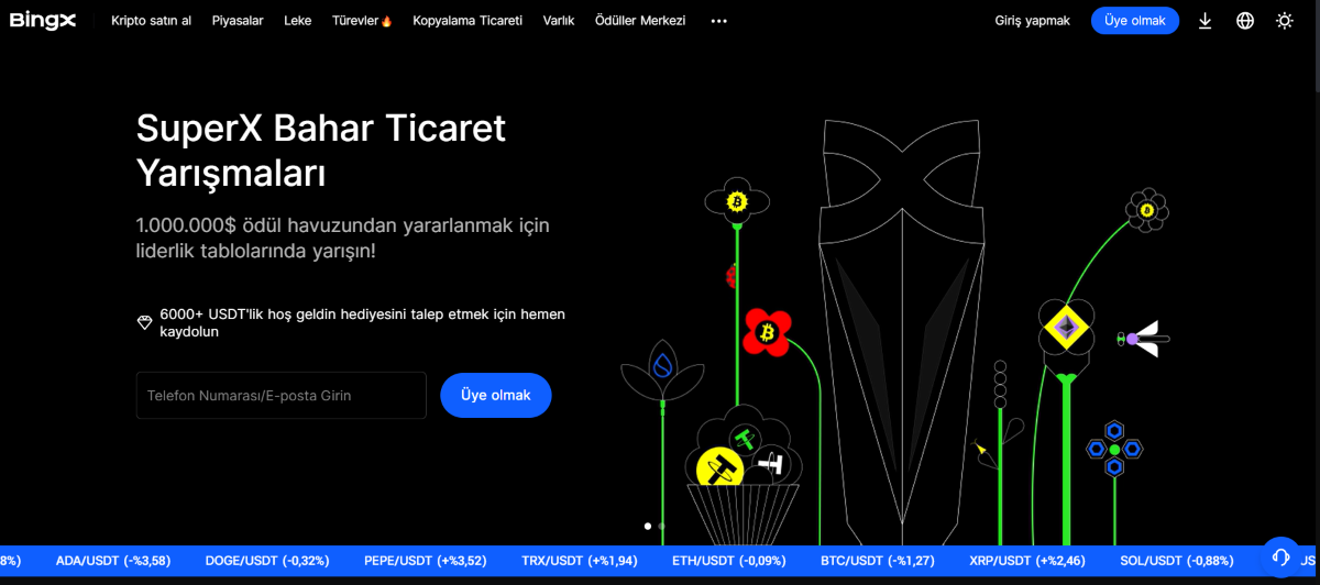 bingx - en iyi kripto borsaları