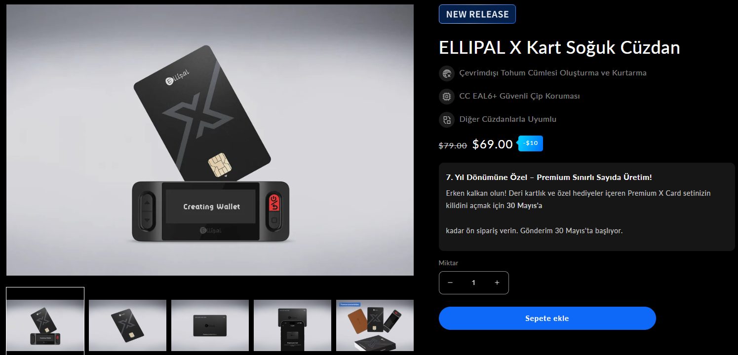 Ellipal X Card İncelemesi