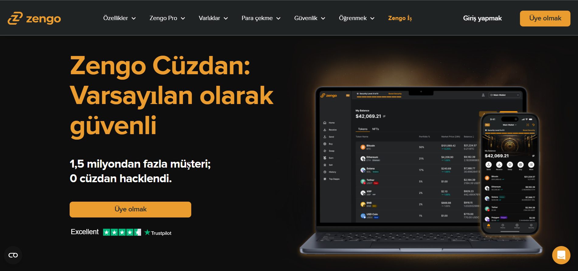 en güvenilir kripto cüzdan