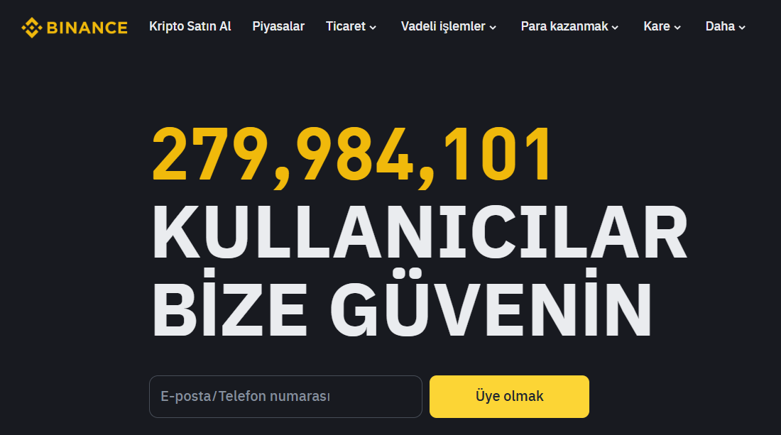 en büyük kripto borsası