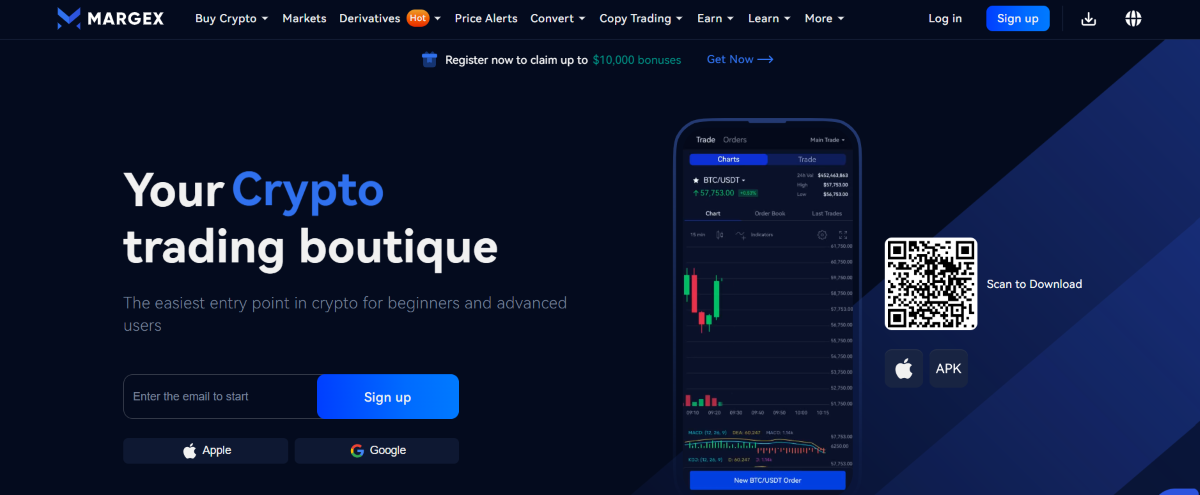 Margex – KYC Doğrulaması Olmadan Yüksek Kaldıraçlı İşlem