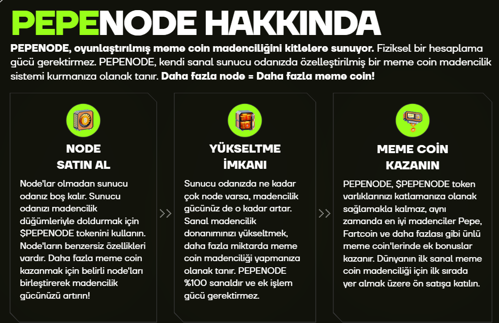 PEPENODE nedir