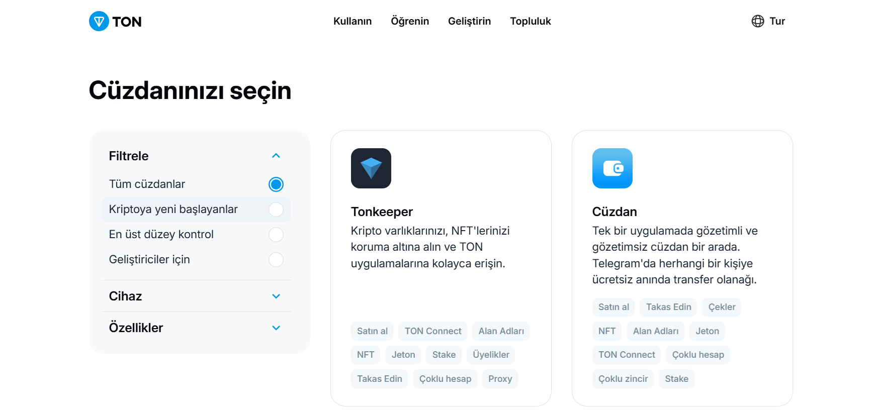 en iyi kripto cüzdanları