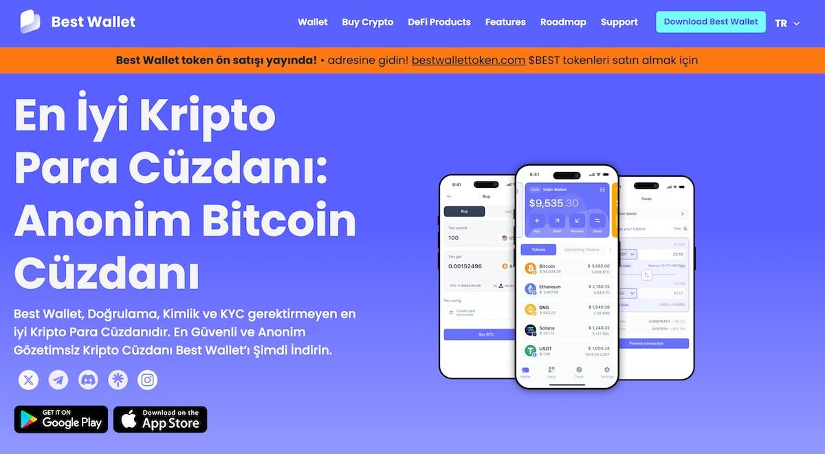 Best Wallet ile Bitcoin hyper nasıl alınır 