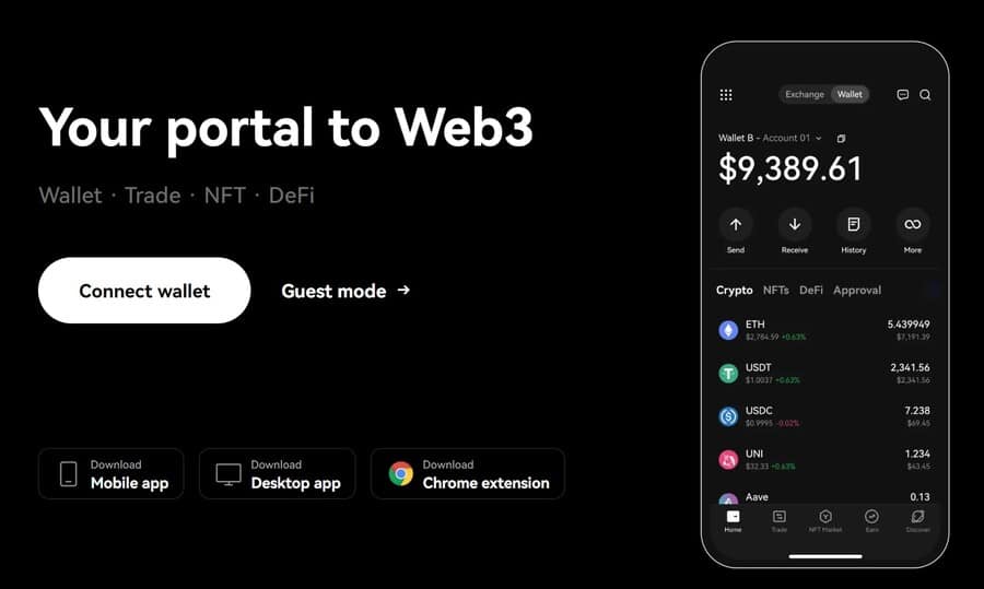 OKX crypto wallet