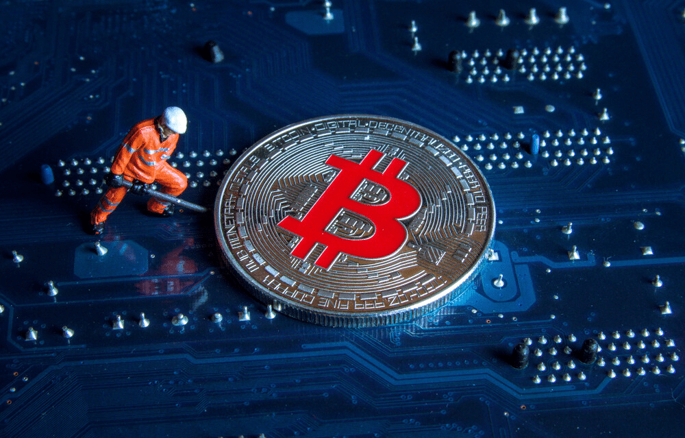 Bitcoin Mining concept