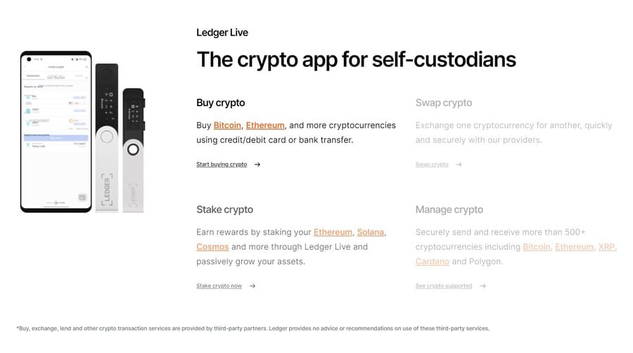 Ledger Live app