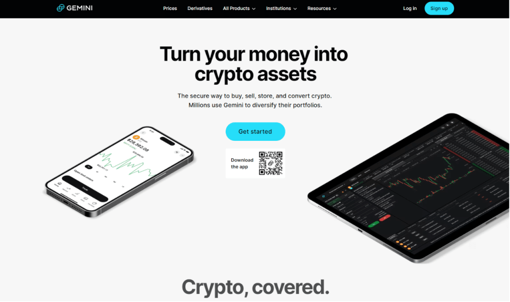 gemini homepage