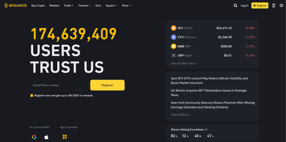 Binance Crypto Exchange Canada