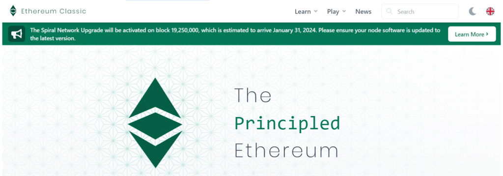 mining ethereum classic