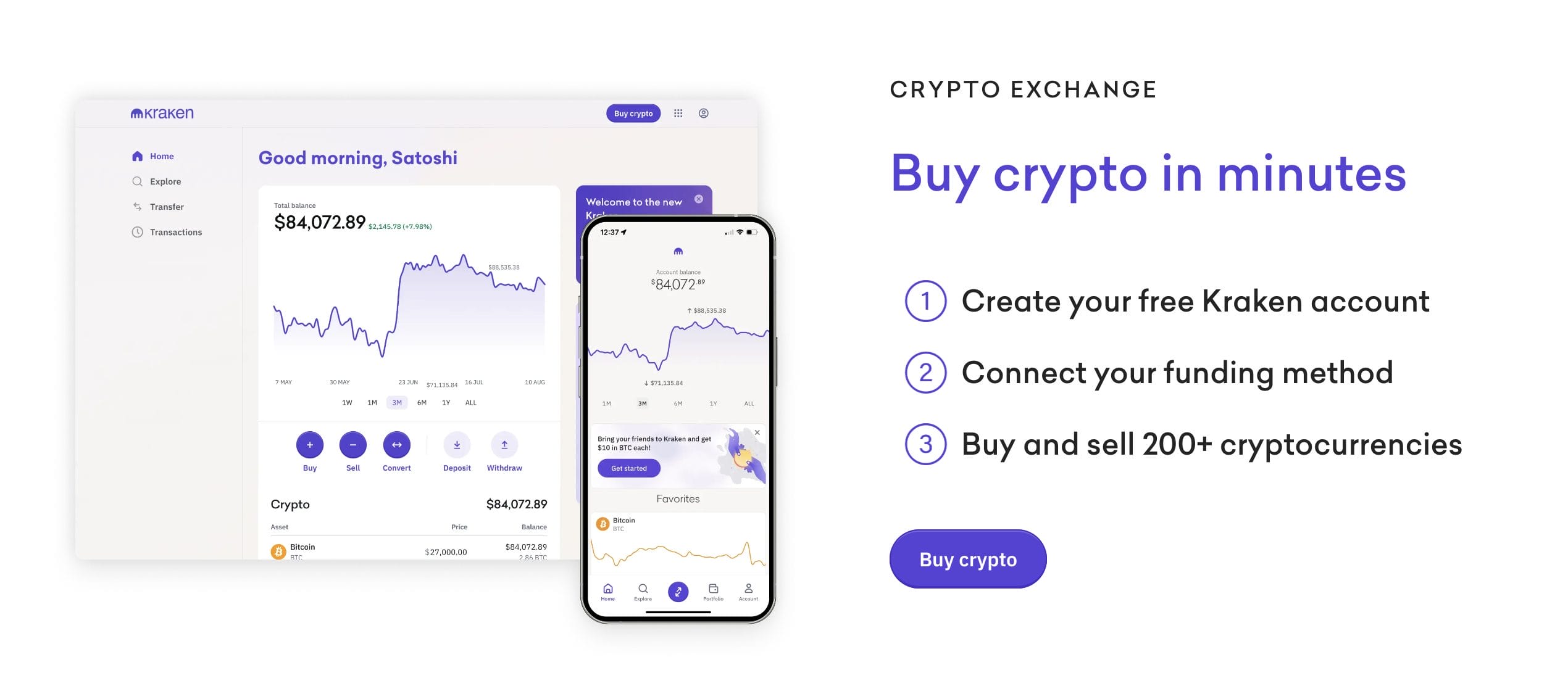 Kraken CAD payment methods