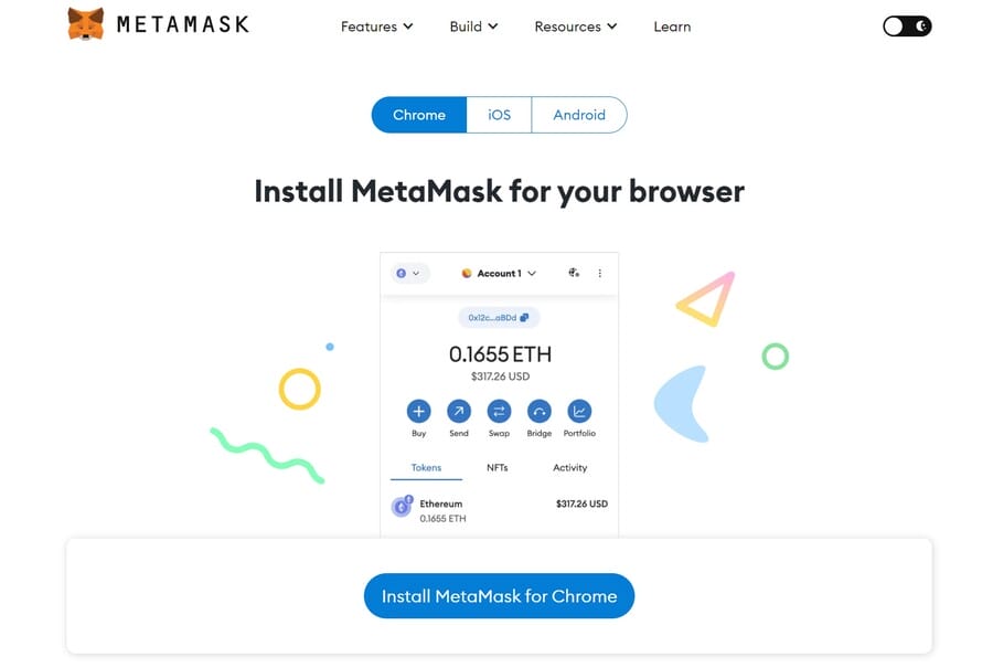 install metamask