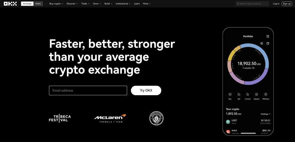 okx homepage