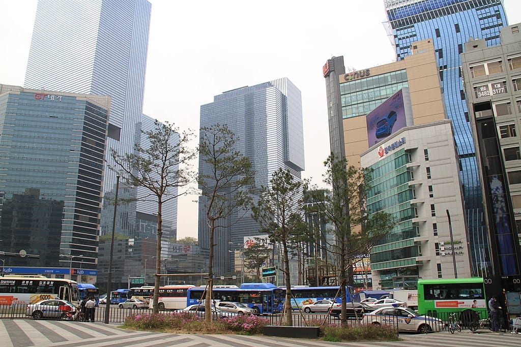 Seoul’s Gangnam District.