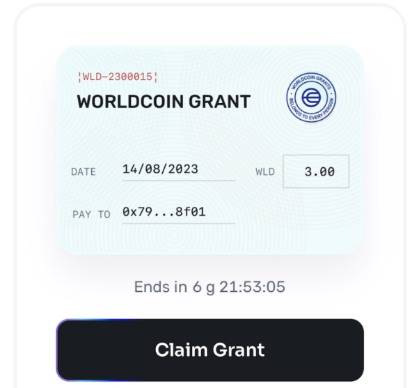 Claiming WLD