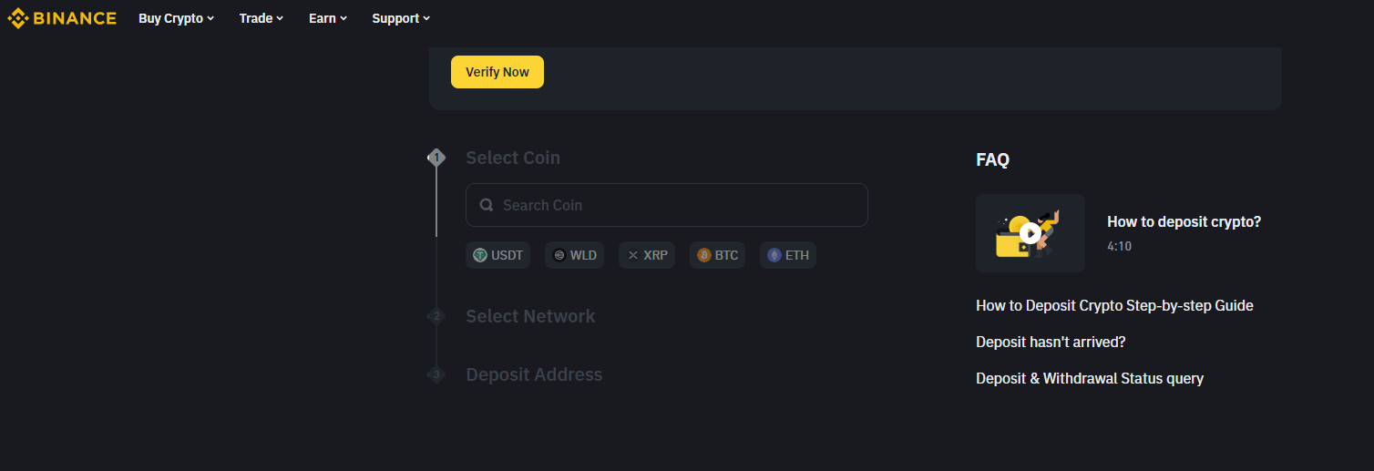 Funding on Binance