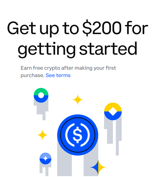 coinbase free crypto promo