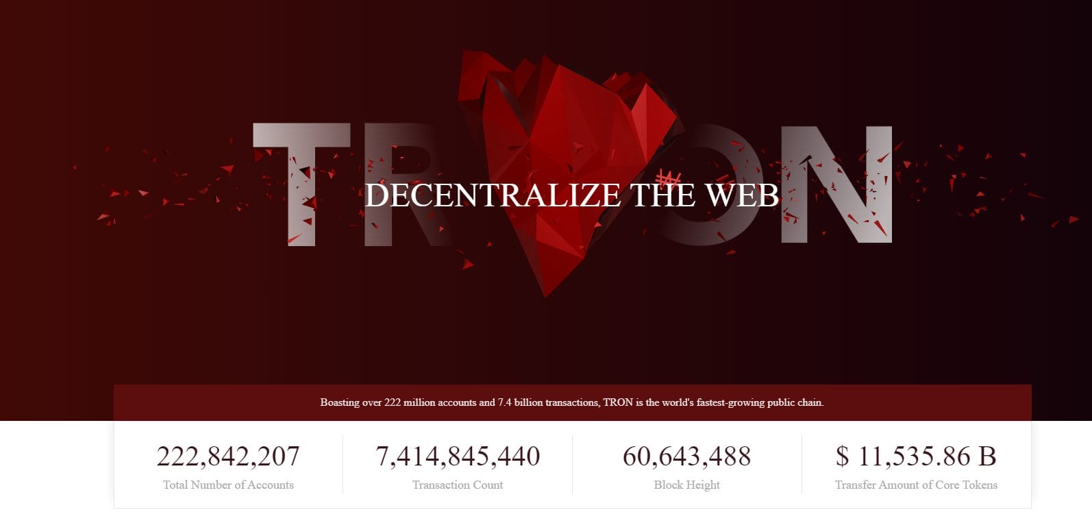 Tron website