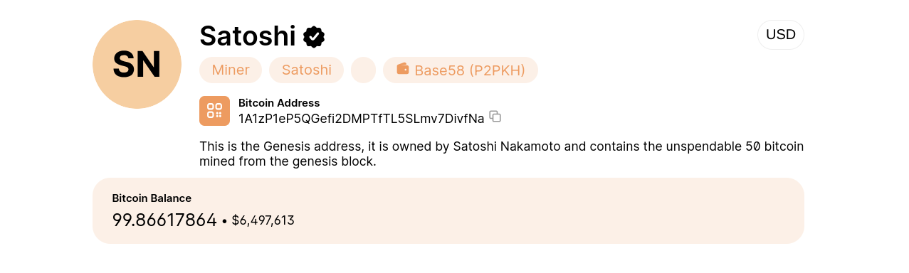 satoshi wallet