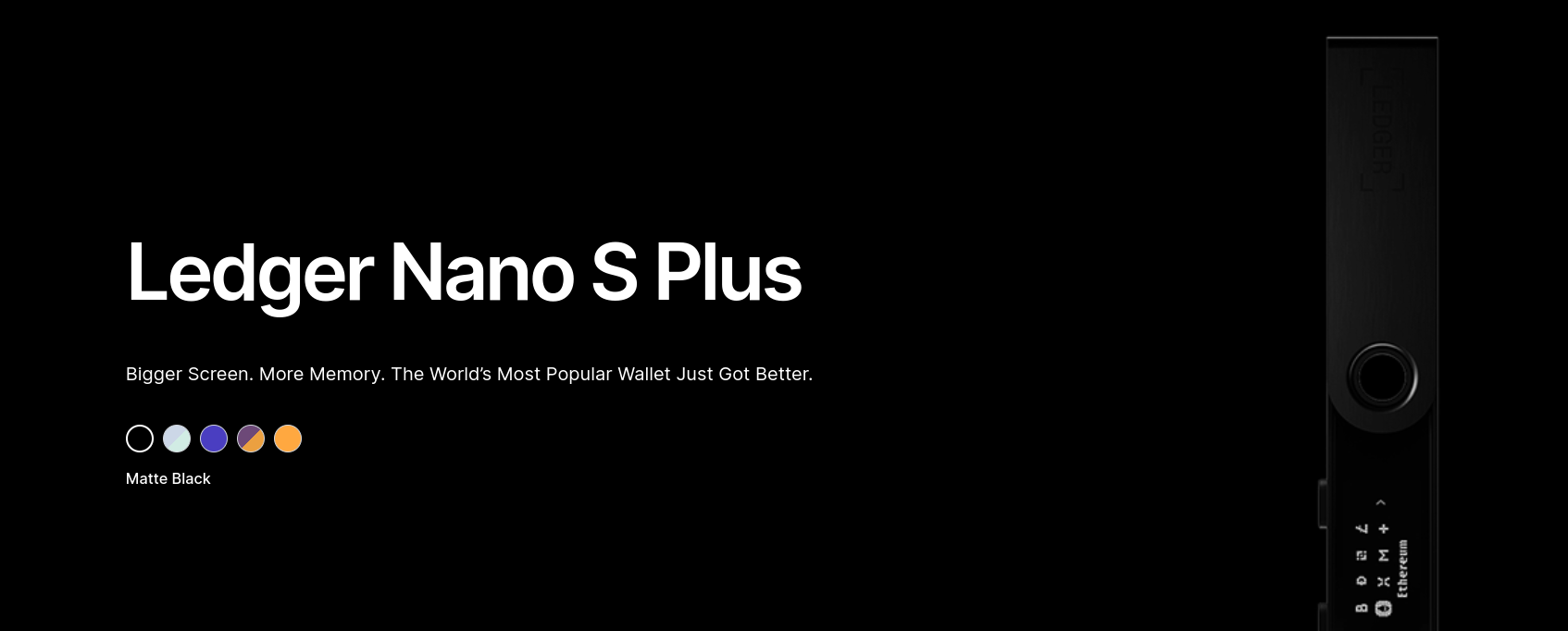 ledger nano s plus crypto security